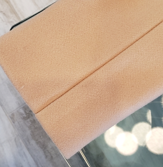 NWT - Elegant camel color lapel wool coat - Picture 9 of 11